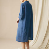 Vestido-Camisa 100% Linho MADISON