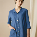 Vestido-Camisa 100% Linho MADISON