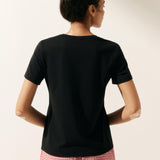 T-shirt Básica Clássica de Bambu em Malha Elástica BELLE