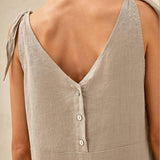 Vestido Camiseiro de Linho 100% QEARL