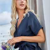 100% Linen Kimono Dress CELESTE
