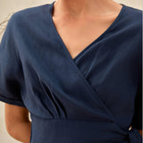 100% Linen Kimono Dress CELESTE