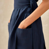 100% Linen Kimono Dress CELESTE