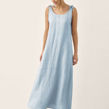 Vestido Camiseiro de Linho 100% QEARL