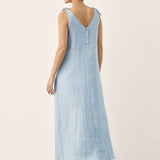 Vestido Camiseiro de Linho 100% QEARL