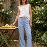 LYON 100% Linen Classic Pants