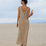 Vestido Camiseiro de Linho 100% QEARL