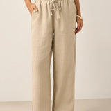 LYON 100% Linen Classic Pants