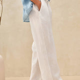 LYON 100% Linen Classic Pants