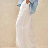 LYON 100% Linen Classic Pants