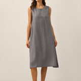 Vestido sem Mangas 100% Linho SIENNA