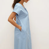Vestido Simples TAMARA com Alças em Linho
