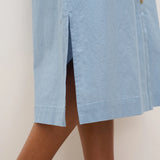 Vestido Simples TAMARA com Alças em Linho