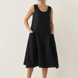 Vestido Regata de Praia Fluido GIANA 100% Linho