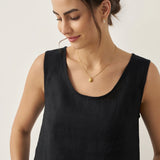 Vestido Regata de Praia Fluido GIANA 100% Linho