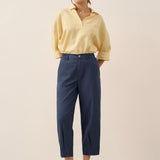 Camisa de Linho Oversized com Bolsos ELOWEN