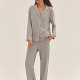 Conjunto de Pijama Adeline de Bambu de Manga Comprida
