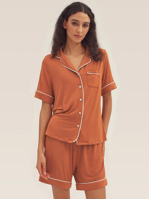 Conjunto de Pijama de Manga Curta em Bambu ODESSA