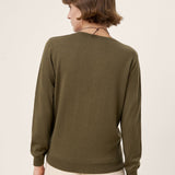 Camisola Essencial em Lã Merino Extrafina 100% Gola Redonda BRIDGET
