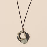 Colar Artesanal Pingente Florestal