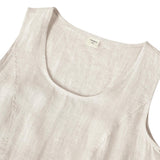 Vestido de Alças de Praia 100% Linho GIANA
