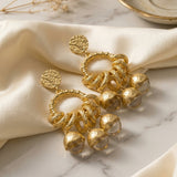 Brincos Vintage com Pendentes de Fruta Marcantes