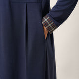 Vestido Maxi Plissado Assimétrico CECILE