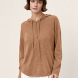 Camisola com Capuz em Malha de Lã Merino 100% Extrafina SIA