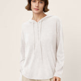 Camisola com Capuz em Malha de Lã Merino 100% Extrafina SIA