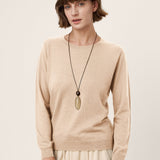 Camisola Essencial em Lã Merino Extrafina 100% Gola Redonda BRIDGET