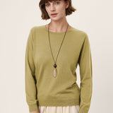 Camisola Essencial em Lã Merino Extrafina 100% Gola Redonda BRIDGET