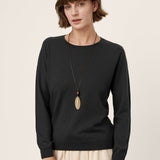 Camisola Essencial em Lã Merino Extrafina 100% Gola Redonda BRIDGET