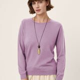 Camisola Essencial em Lã Merino Extrafina 100% Gola Redonda BRIDGET