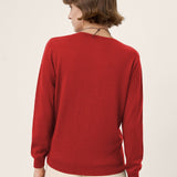 Camisola Essencial em Lã Merino Extrafina 100% Gola Redonda BRIDGET
