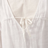 Conjunto de Vestido Curto e Vestido Tipo Camisa de Linho CASS