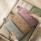 Mala Organizadora de Viagem Impermeável Bolsa Portátil para Roupa Interior Cosméticos Produtos de Higiene Pessoal